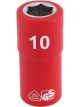 Draper Tools 1/4 Sq. Dr. Fully Insulated VDE Socket 10mm