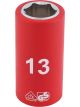 Draper Tools 3/8 Sq. Dr. Fully Insulated VDE Socket 13mm