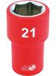 Draper Tools 1/2 Sq. Dr. Fully Insulated VDE Socket 21mm