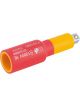 Draper Tools 1/4 Sq. Dr. VDE Approved Fully Insulated Extension Bar 50mm