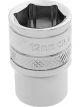 Draper Tools 1/4 Square Drive Hi-Torq 6 Point Socket 12mm