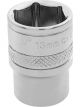 Draper Tools 1/4 Square Drive Hi-Torq 6 Point Socket 13mm