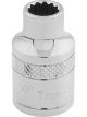 Draper Tools 3/8 Square Drive Hi-Torq 12 Point Socket 7mm