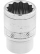 Draper Tools 3/8 Square Drive Hi-Torq 12 Point Socket 14mm