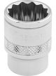 Draper Tools 3/8 Square Drive Hi-Torq 12 Point Socket 16mm