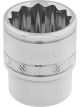 Draper Tools 3/8 Square Drive Hi-Torq 12 Point Socket 19mm
