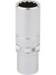 Draper Tools 3/8 Square Drive Hi-Torq 12 Point Deep Socket 15mm