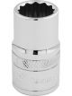Draper Tools 1/2 Square Drive Hi-Torq 12 Point Socket 14mm