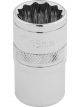 Draper Tools 1/2 Square Drive Hi-Torq 12 Point Socket 16mm