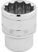Draper Tools 1/2 Square Drive Hi-Torq 12 Point Socket 25mm