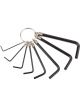 Draper Tools Metric Hexagon Key Set 8 Piece
