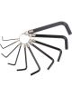 Draper Tools Metric Hexagon Key Set 10 Piece