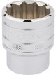 Draper Tools 1/2 Square Drive Hi-Torq 12 Point Socket 1.1/16