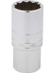 Draper Tools 1/2 Square Drive Hi-Torq 12 Point Deep Socket 26mm