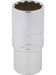 Draper Tools 1/2 Square Drive Hi-Torq 12 Point Deep Socket 27mm