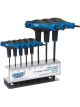 Draper Tools Soft Grip T Handle Draper Tools TX-Star Key Set 8 Piece