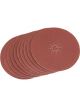 Draper Tools 125mm Coarse Grade Aluminium Oxide Sanding Discs Pack Of 5