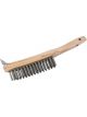 Draper Tools Heavy Duty 4 Row Wire Scratch Brush With Scraper 310mm