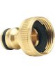Draper Tools Brass Garden Hose Tap Connector 3/4