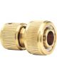 Draper Tools Brass Garden Hose Connector 3/4