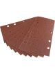 Draper Tools Ten 90 X 187mm Assorted Grit Aluminium Oxide Sanding Sheets