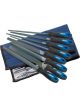 Draper Tools 200mm Soft Grip Engineers File And Rasp Set 8 Piece