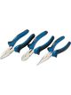 Draper Tools Soft Grip Pliers Set 3 Piece
