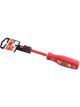 Draper Tools 4mm X 100mm Fully Insulated Plain Slot Screwdriver.