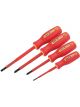 Draper Tools Fully Insulated Screwdriver Set 4 Piece