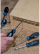Draper Tools Soft Grip Screwdriver Set 8 Piece