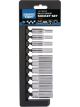 Draper Tools 1/4 Sq. Dr. Metric Multi-Drive Deep Socket Set 10 Piece