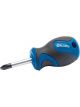 Draper Tools No.2 X 38mm Cross Slot Screwdriver With Soft Grip Handles