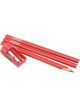 Draper Tools Carpenters Pencil And Sharpener Set