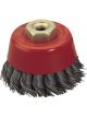 Draper Tools Expert 60mm X M10 Twist Knot Wire Cup Brush