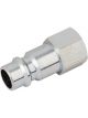 Draper Tools 1/8 Bsp Female Nut Pcl Euro Coupling Adaptor