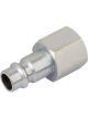 Draper Tools 1/4 Bsp Female Nut Pcl Euro Coupling Adaptor