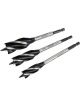Draper Tools 4 Fluted 165mm Auger Bit Set 3 Piece