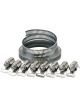 Draper Tools 12mm Wide Hose Clamp Set