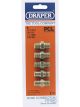 Draper Tools Pack Of 5 1/4 Bsp Tapered Double Union