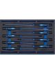 Draper Tools Extra Long Precision Screwdriver Set In 1/4 Drawer Eva 8Pcs
