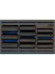 Draper Tools 1/2 Sq DR Impact Socket Set 1/4 Drawer Eva Insert Tray 11Pc