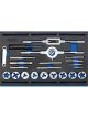 Draper Tools Tap & Die Set - Metric & Bsp In Eva Foam Insert Tray 22Pcs