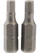 Draper Tools 4mm 1/4 Hex. Hexagonal Insert Bit 25mm Long X 2