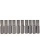 Draper Tools 6mm 1/4 Hex. Plain Slot Insert Bit 25mm Long X 10