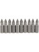 Draper Tools No.1 1/4 Hex. PZ Type Insert Bit 25mm Long X 10