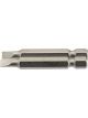 Draper Tools 4.5mm 1/4 Hex. Plain Slot Insert Bit 50mm Long X 2