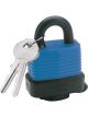 Draper Tools 45mm Padlock & 2 Keys W/ Hardened Steel Shackle & Bumper