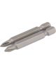 Draper Tools No.1 1/4 Hex. Cross Slot Insert Bit 50mm Long X 2
