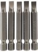 Draper Tools 5.5mm 1/4 Hex. Plain Slot Insert Bit 50mm Long X 5