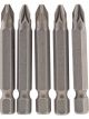 Draper Tools No.2 1/4 Hex. PZ Type Insert Bit 50mm Long X 5